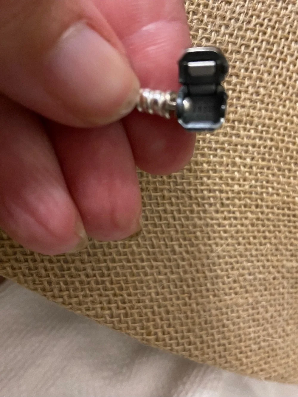 Pandora Silver Snake Chain Bracelet with Signature Clasp
